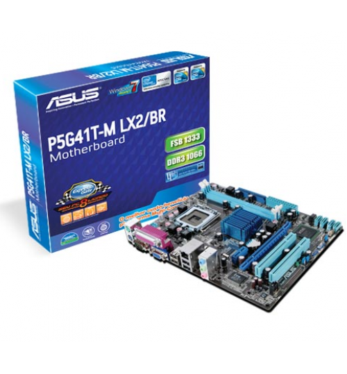 PLACA MAE ASUS P5G41T-M LX2/BR SOCKET 775 - Seminovo 
